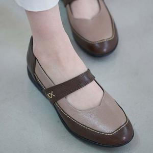 플랫슈즈 통굽 3.5cm 부모님 생신 효도 선물 낮은굽