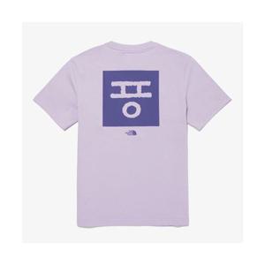 노스페이스 NT7UQ55D TNF 한글 반팔티 4_LAVENDER 256718