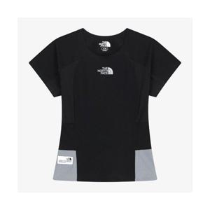 노스페이스 NT7UR80J 화이트라벨 여성 스피드온 반팔 라운드티 BLACK 256723