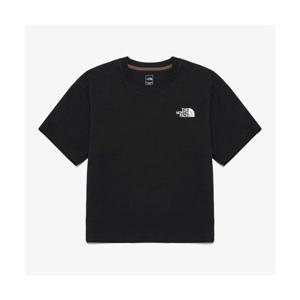 노스페이스 NT7UR42E 여성 TNF 한글 반팔 라운드티_BLACK 256747