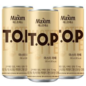 동서 맥심 티오피 마스터라떼 200ml x 36캔