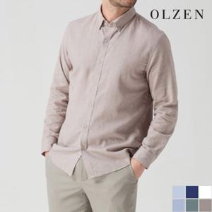 [올젠] 이지케어 컴포트 린넨 긴팔 셔츠 B (ZPB2WC1307)