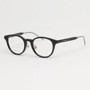 구찌 안경테 GG1229OJ 001 명품 라운드 레트로 뿔테 아시안핏