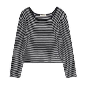 플라스틱아일랜드  스퀘어넥 스트라이프 티셔츠 (PR7CL202)