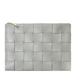 보테가베네타 인트레치아토 와이드위빙 골드지퍼 클러치백/652931 VCQC1 2916