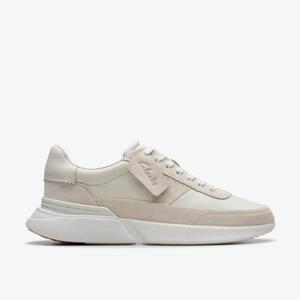 금강제화 클락스 남성 CLAOXC4340MF9 CRAFT PACE  화이트 스니커즈 소가죽 Clarks