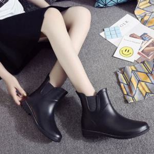 여성 캐주얼 패션 레인부츠 비오는날 방수와 슈즈