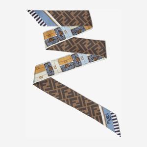 펜디 롱 내로우 프린트 스카프 FXT011ASQF F1P2O F1P2O