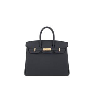 [엘러브] 새상품 에르메스 벌킨25 플롬브 금장 K각인 5HH0601