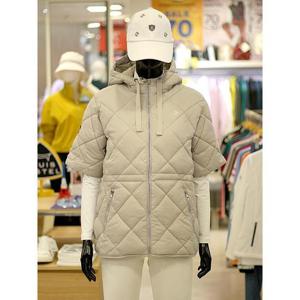 루이까스텔 세이브존03 여성 골프 가을 겨울 루즈핏 반팔형 볼패딩 점퍼 AQ7LEJP003A