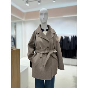 [숲]더블버튼 핸드메이드 하프코트  SBAHC30T