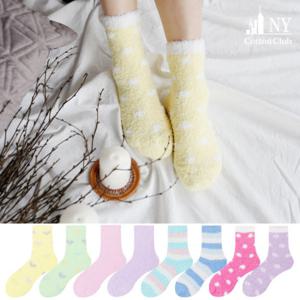 NY코튼클럽 여성 수면양말 겨울양말