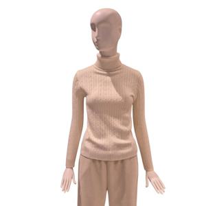 [파파야]꽈배기 니트 목폴라 티(PNORKT015D)