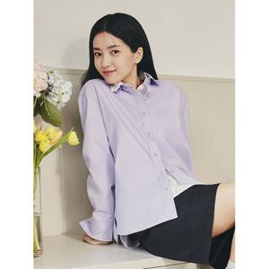 [폴햄] 여 컬러 긴팔 포플린 셔츠 PHF2WC2023