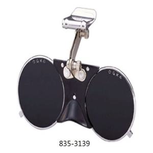 오토스 차광안경 A-642B 6 안전모장착형 835-3