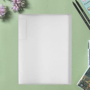 A4 인덱스 클리어파일(화이트) (40매) A4클리어파일 A4인덱스파일 클리어케이스 클리어화일 서류보관케이스