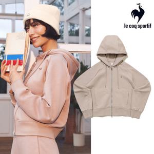 [르꼬끄] 여성 루즈핏 모달 멜로우 후드 집업 QQ422OFTO1_DBG