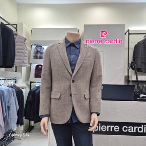 [피에르가르뎅]캐주얼 방모 투톤 슬림핏 자켓 POJK4105