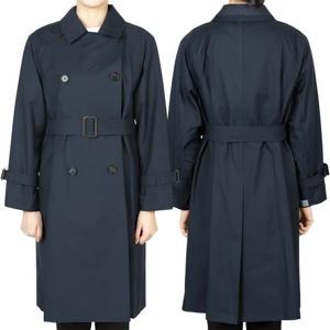 막스마라 여성 더큐브 클래식 더블 브레스트 트렌치 코트 자켓(네이비) 2519021094600 006