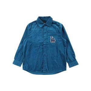 MLB 공용 미디움 로고 코듀로이 오버핏 셔츠 3AWSB0226-07BLD