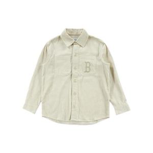 MLB 공용 미디움 로고 코듀로이 오버핏 셔츠 3AWSB0226-43BGL