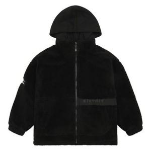 [소이]남아 후드 탈부착 양털 점퍼 21W0105_BK