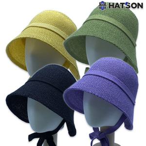햇츠온 H22-401 여성 오픈 보닛햇 선캡