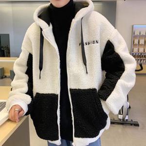 양털 후드집업 뽀글이 남녀공용 커플룩 스트릿패션