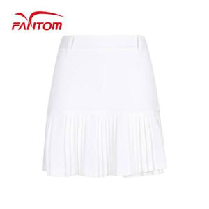 [팬텀] 여성 밑단 변형 플리츠 큐롯 스커트