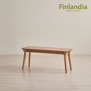 핀란디아 헤네시 원목 2인벤치