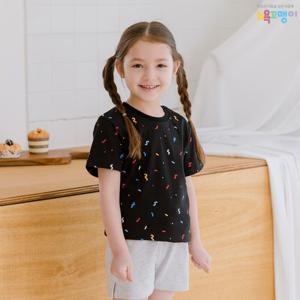 [NY KIDS]뉴욕꼬맹이 무지 반팔티(오색) 아동 주니어