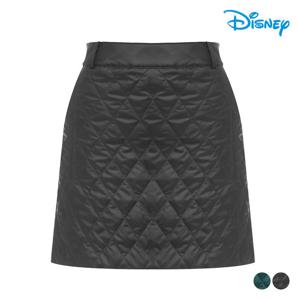 [디즈니골프] 여성 A라인 퀼팅 패딩 스커트 큐롯 DN4LCR030