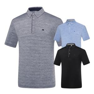 콜핑 멜란지 아이스본 쿨링 남자 여름 등산 카라 반팔 냉감티