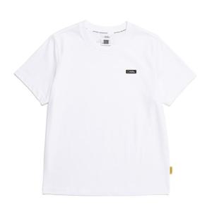내셔널지오그래픽 N255UTS910 네오디 스몰로고 반팔 티셔츠 WHITE