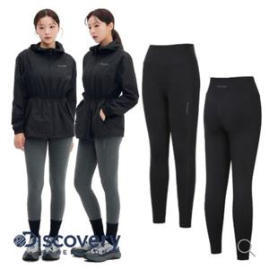 [디스커버리] 2025S S 봄 DWLG41051BKS 여성 에센셜 스몰로고 레깅스