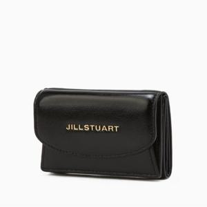 [질스튜어트] 블랙 로고장식 소가죽 반지갑 JAWA5E540BK