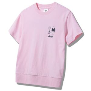 [지프키즈]25신상 남여공용키즈  캠핑무드 반팔티 KQ2TSU594_US