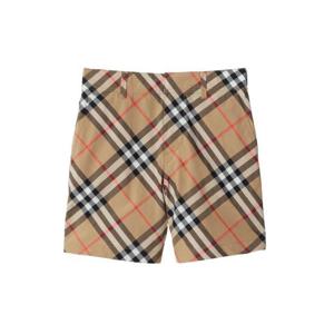 주니어 버버리 쇼츠 버뮤다 8088845 X SAND IP CHECK