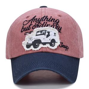 [지프] 배색 빈티지 워싱 모자 JQ2GCU110