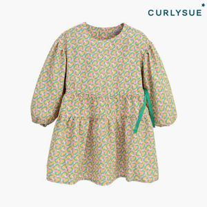 [컬리수]로고사선 나염원피스 C211OPG12P