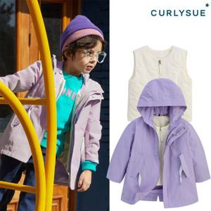 [컬리수]라벤더 디터쳐블점퍼 C211JMG01P