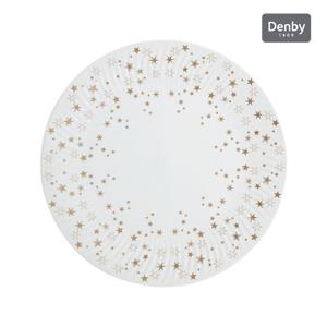 [덴비] 포셀린 아크 화이트 스타 컬렉션 디너 플레이트_sw