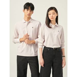 [빈폴멘] [Essential] 남녀공용 수피마코튼 피케 티셔츠 - 베이지 (BC5741E01A)