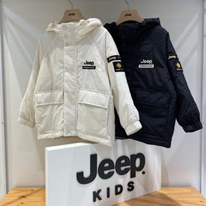 [지프키즈]기본 공용 데일리 약 패딩 후드 점퍼 KM4JPU281 GB