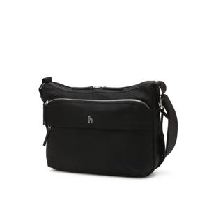 [헤지스]나일론 로고 크로스백 HJBA5F715BK