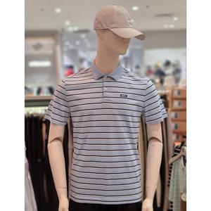 [네파][네파] 네파 남성 스트라이프 반팔 폴_로 티셔츠 7K35251