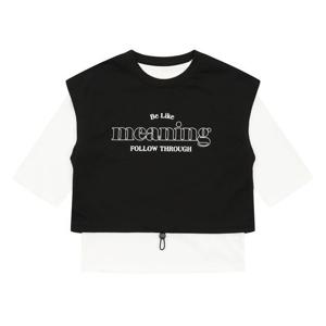 [에꼴리에]여아 베스트 레이어드 7부 티셔츠 23C0783_BK