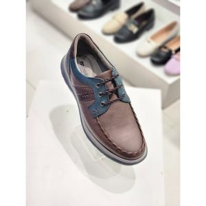 [무크] 남성 스티치 포인트 캐주얼 보트화 3cm 312207AM