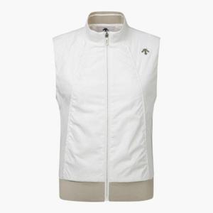 데상트골프베스트 JQS DP32WFWV81-IVYG 여성 안감 우븐 베스트 / Ivory