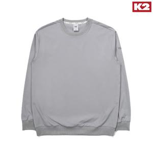 [케이투 (행사)]남성 가을 봄 라운드 긴팔 티셔츠/간절기/우븐/맨투맨/KMU23254YD